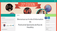 Desktop Screenshot of festivalhouldizy.fr
