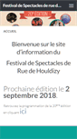 Mobile Screenshot of festivalhouldizy.fr